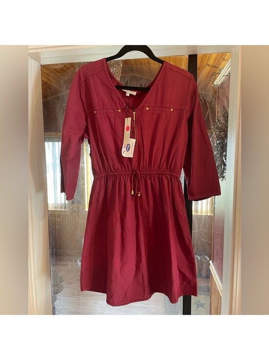 Speed Control Dresses & Skirts - Speed Control New York, MIDI, XL, Burgundy Dress, NWT